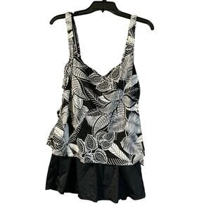 Azul Swim Dress with Side Tie - Size 16